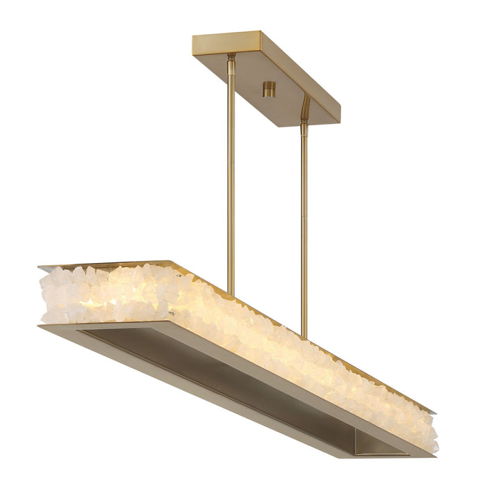 Minka-Lavery 3889-776-L LED Island Pendant, Celeste Brass