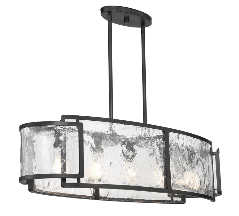 Minka-Lavery 5268-66A Five Light Island Pendant, Coal