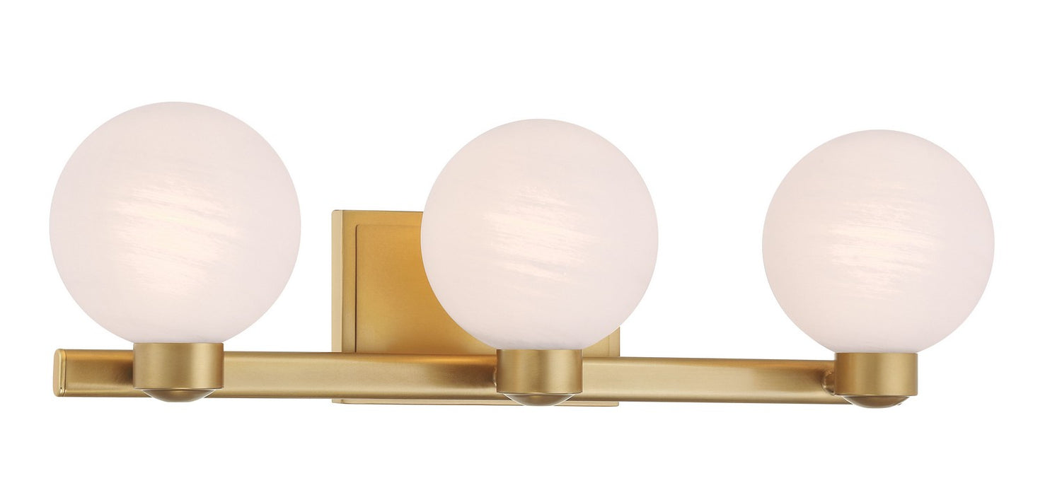 Minka-Lavery 3493-732 Three Light Vanity, Legacy Brass