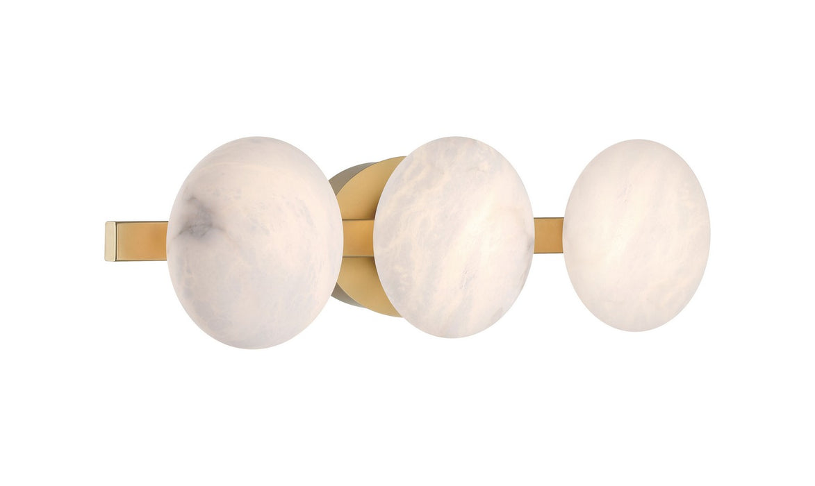 Minka-Lavery 3593-864-L LED Vanity, Lily Gold