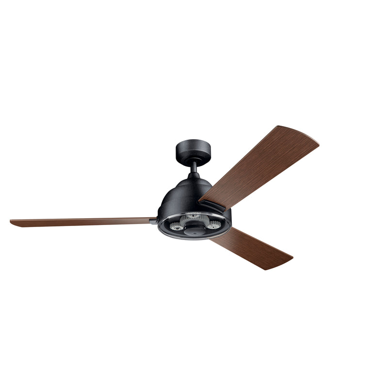 Kichler 300253DBK 60"Ceiling Fan, Distressed Black