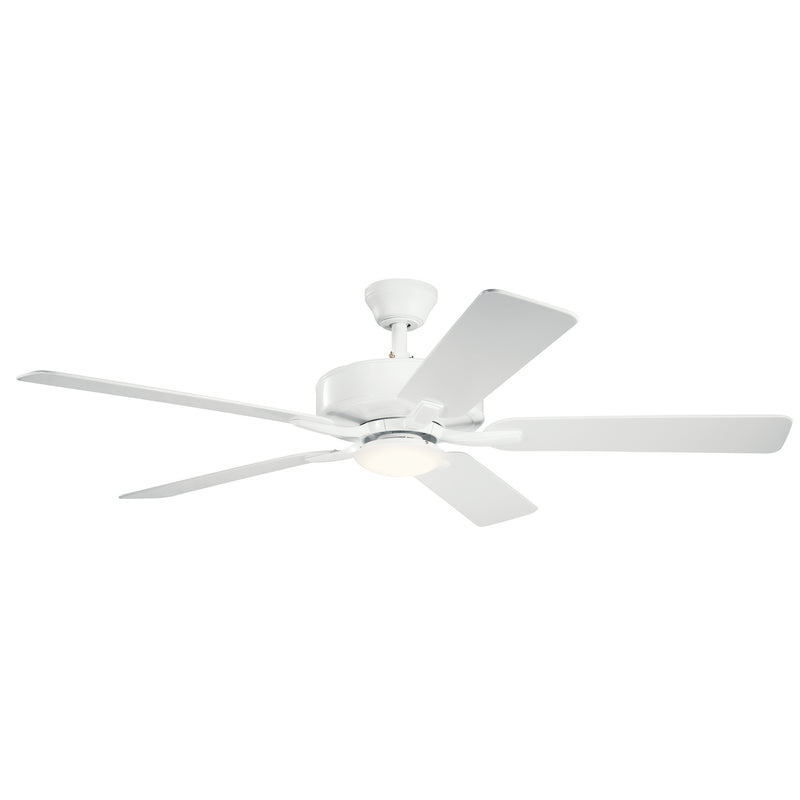 Kichler 330019MWH 52" Ceiling Fan, Matte White