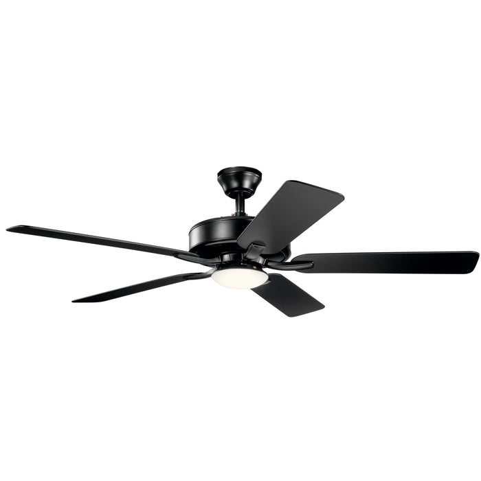 Kichler 330019SBK 52" Ceiling Fan, Satin Black