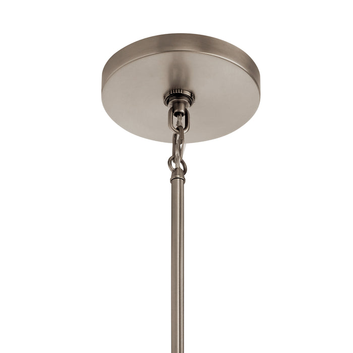 Kichler 52015CLP Six Light Chandelier, Classic Pewter