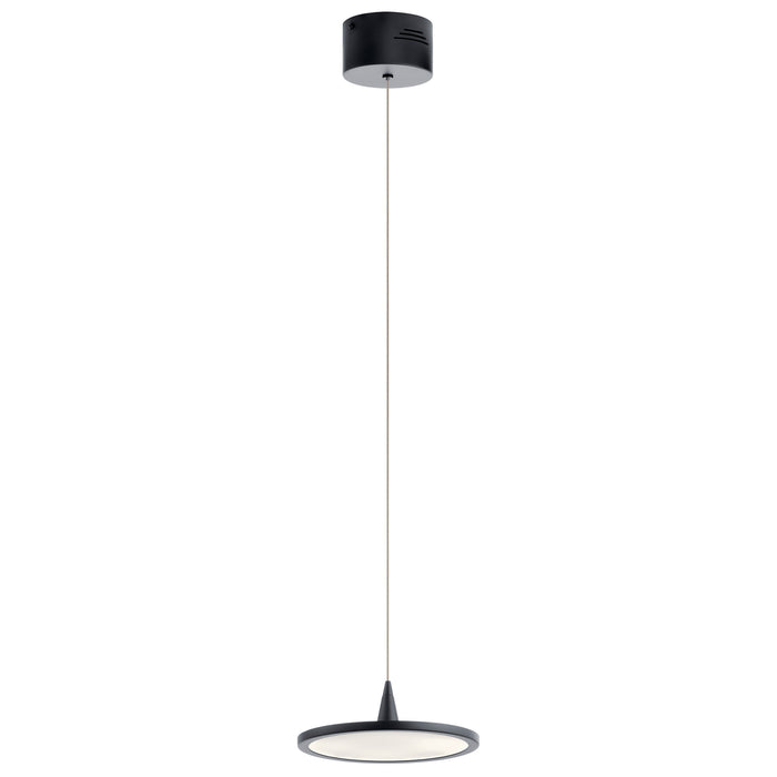 Kichler 83962MBK LED Mini Pendant, Matte Black