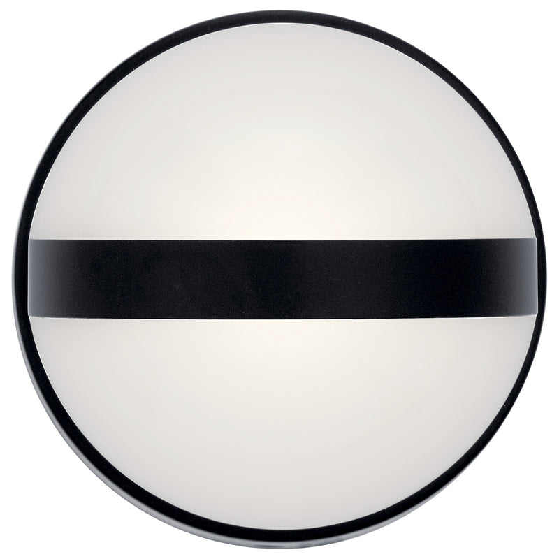 Kichler 85090MBK LED Wall Sconce, Matte Black
