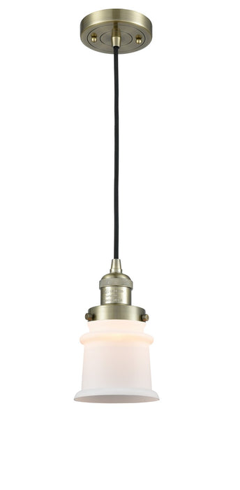 Innovations 201C-AB-G181S-LED LED Mini Pendant, Antique Brass