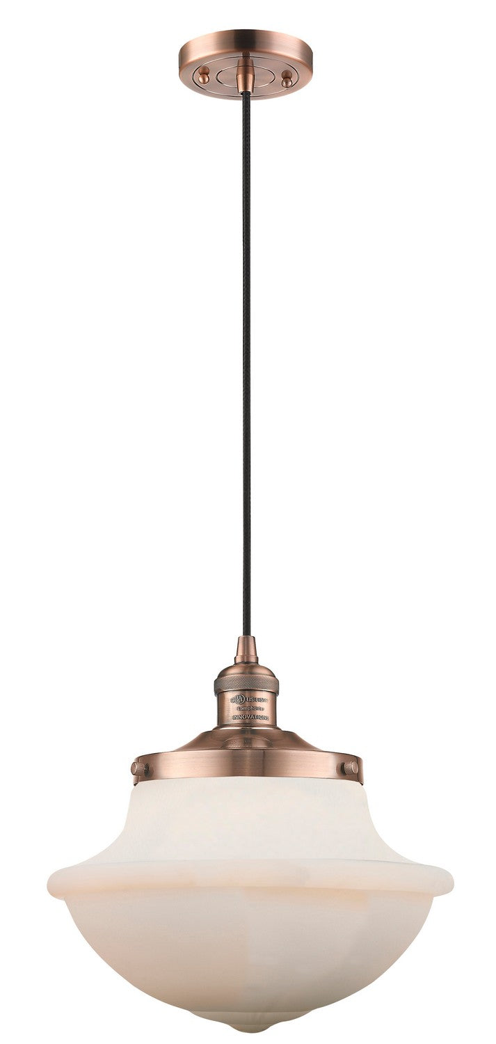 Innovations 201C-AC-G541-LED LED Mini Pendant, Antique Copper