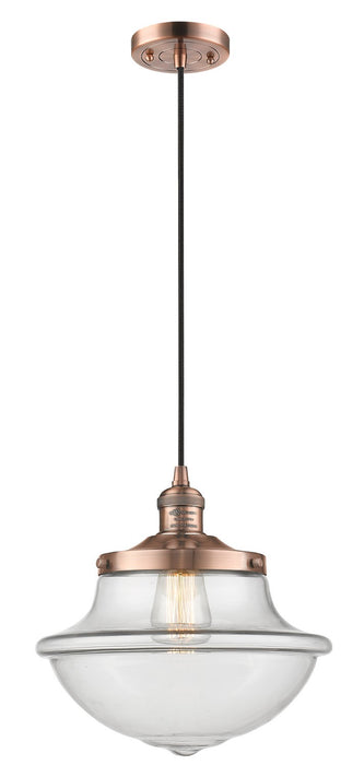 Innovations 201C-AC-G542-LED LED Mini Pendant, Antique Copper