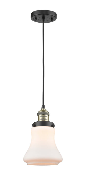 Innovations 201C-BAB-G191-LED LED Mini Pendant, Black Antique Brass