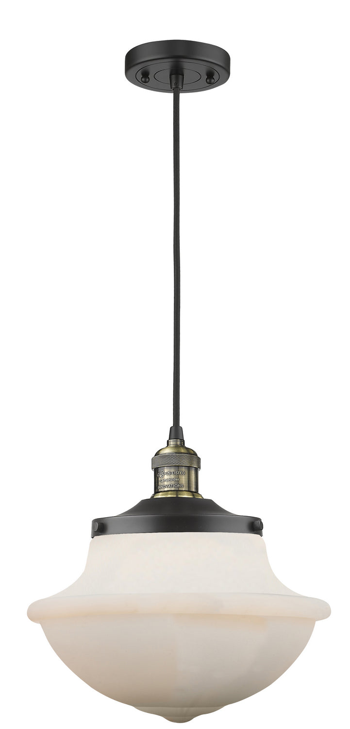 Innovations 201C-BAB-G541 One Light Mini Pendant, Black Antique Brass