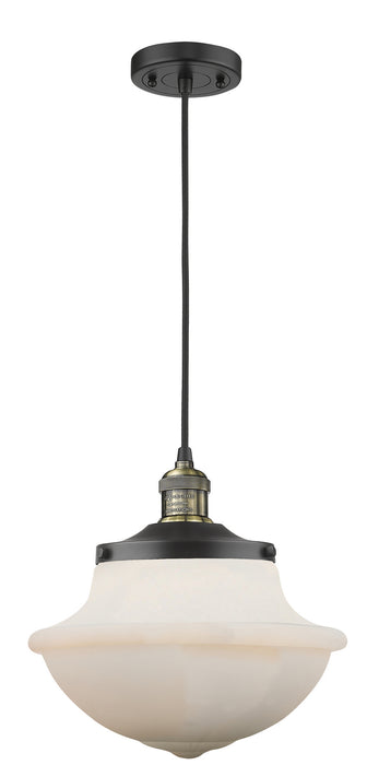Innovations 201C-BAB-G541 One Light Mini Pendant, Black Antique Brass