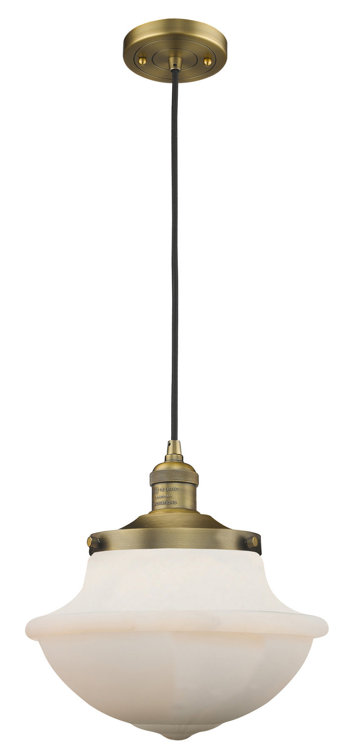 Innovations 201C-BB-G541 One Light Mini Pendant, Brushed Brass