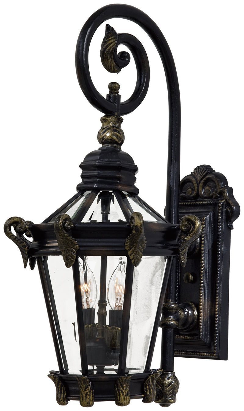 Minka-Lavery 8931-95 Two Light Wall Mount, Heritage W/ Gold Highlights