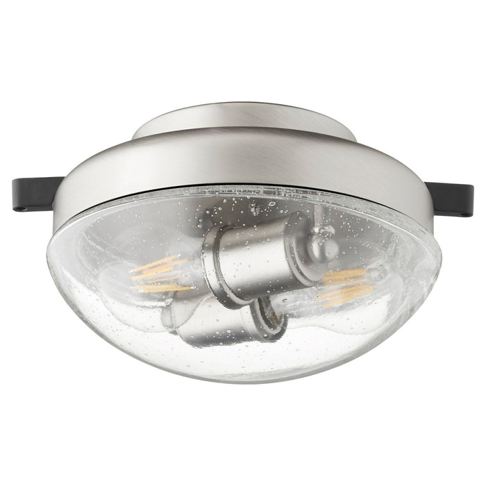 Quorum 1370-65 LED Patio Light Kit, Satin Nickel