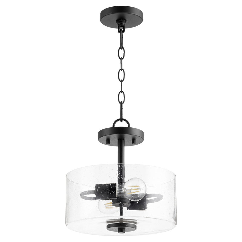 Quorum 2202-12-69 Two Light Dual Mount, Textured Black