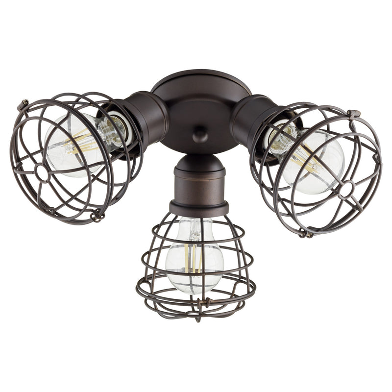 Quorum 2314-86 LED Patio Light Kit, Oiled Bronze