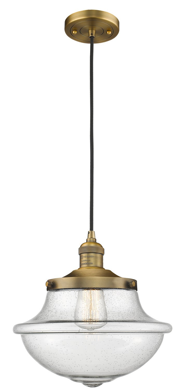 Innovations 201C-BB-G544-LED LED Mini Pendant, Brushed Brass