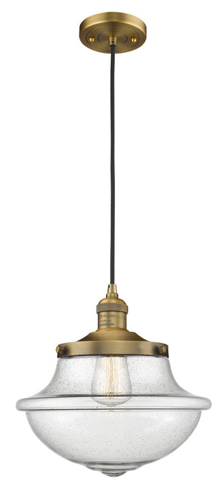 Innovations 201C-BB-G544-LED LED Mini Pendant, Brushed Brass