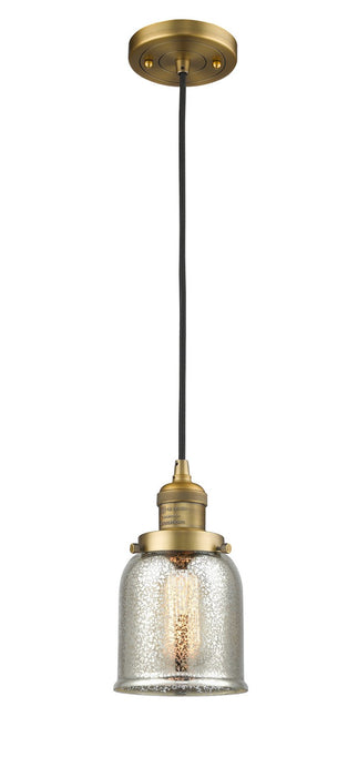 Innovations 201C-BB-G58-LED LED Mini Pendant, Brushed Brass