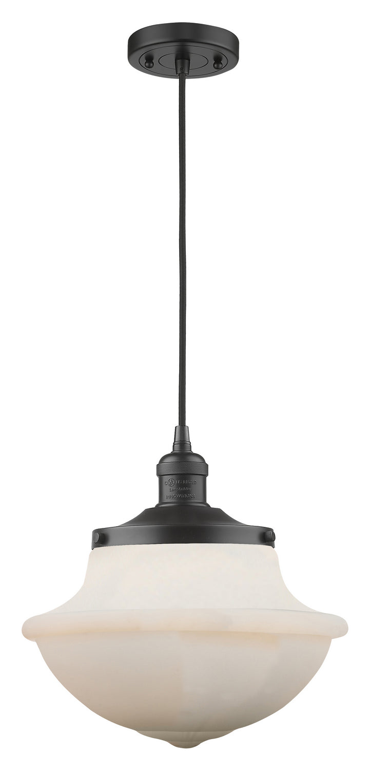 Innovations 201C-BK-G541 One Light Mini Pendant, Matte Black