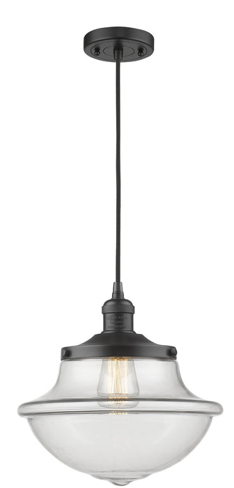 Innovations 201C-BK-G542 One Light Mini Pendant, Matte Black