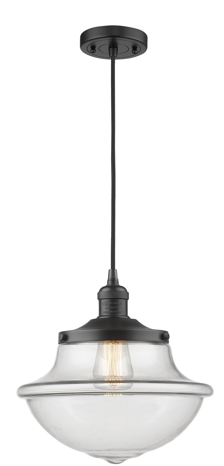 Innovations 201C-BK-G542-LED LED Mini Pendant, Matte Black