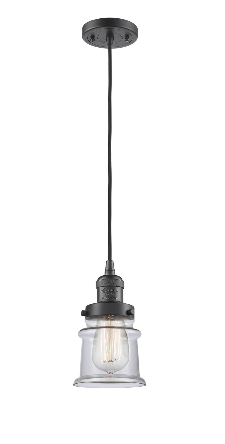 Innovations 201C-OB-G182S One Light Mini Pendant, Oil Rubbed Bronze