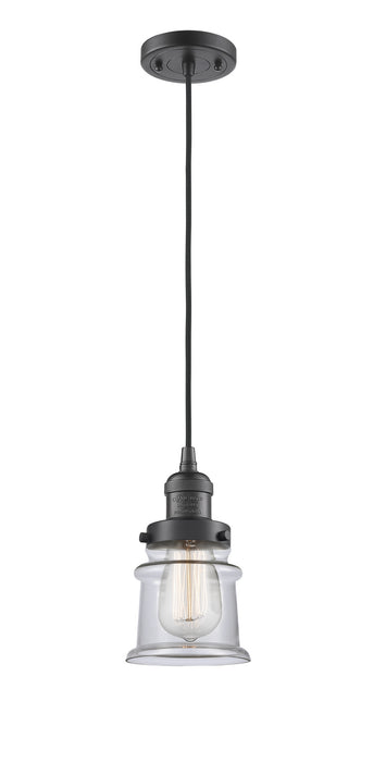 Innovations 201C-OB-G182S One Light Mini Pendant, Oil Rubbed Bronze