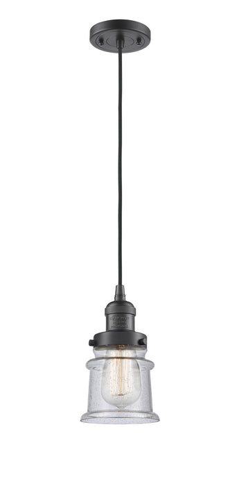 Innovations 201C-OB-G184S One Light Mini Pendant, Oil Rubbed Bronze