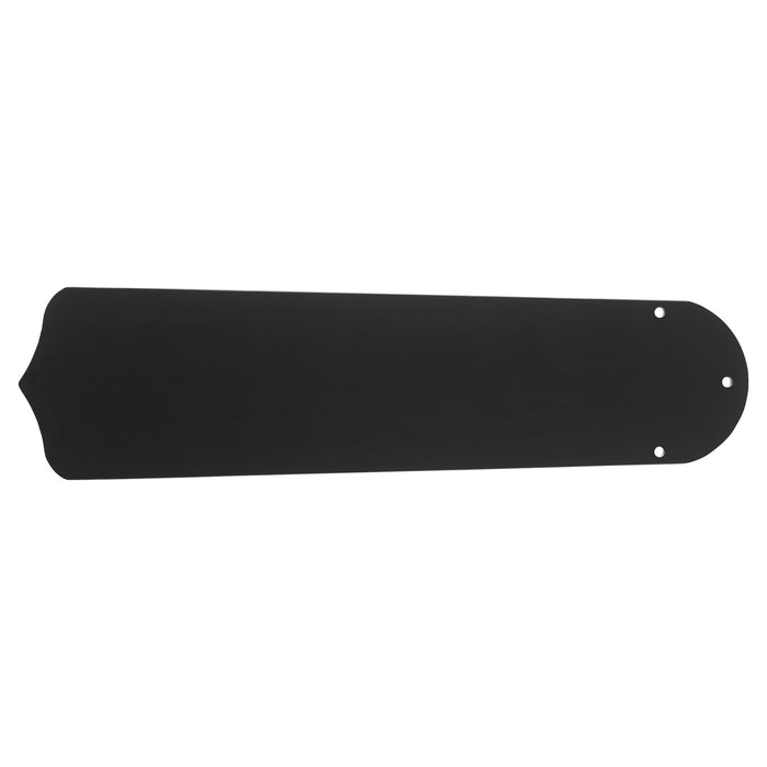 Quorum 5255924111 Fan Blades, Matte Black / Walnut