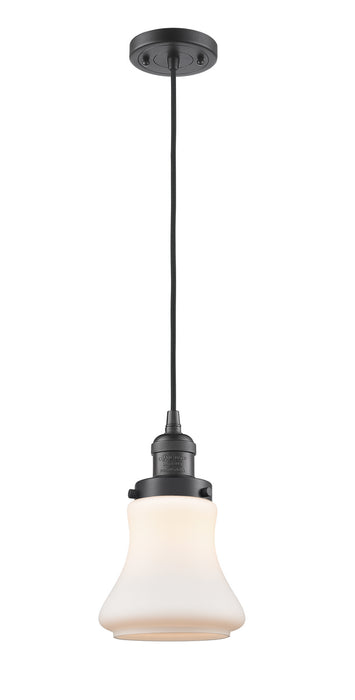 Innovations 201C-OB-G191 One Light Mini Pendant, Oil Rubbed Bronze
