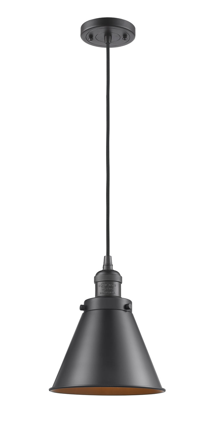 Innovations 201C-OB-M13-OB One Light Mini Pendant, Oil Rubbed Bronze
