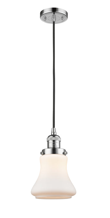 Innovations 201C-PC-G191 One Light Mini Pendant, Polished Chrome