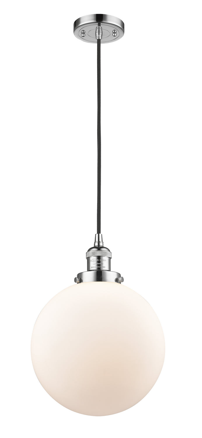Innovations 201C-PC-G201-10 One Light Mini Pendant, Polished Chrome