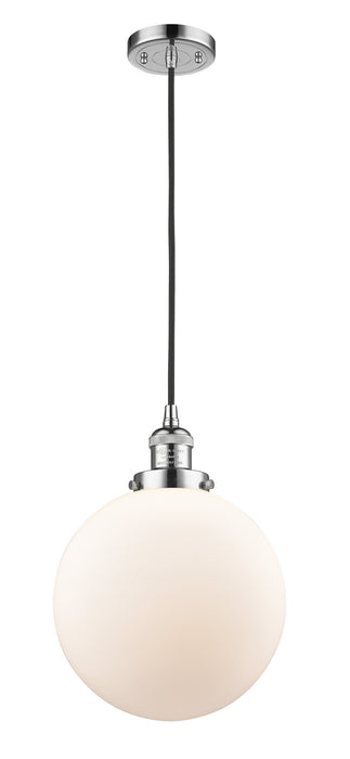 Innovations 201C-PC-G201-10 One Light Mini Pendant, Polished Chrome
