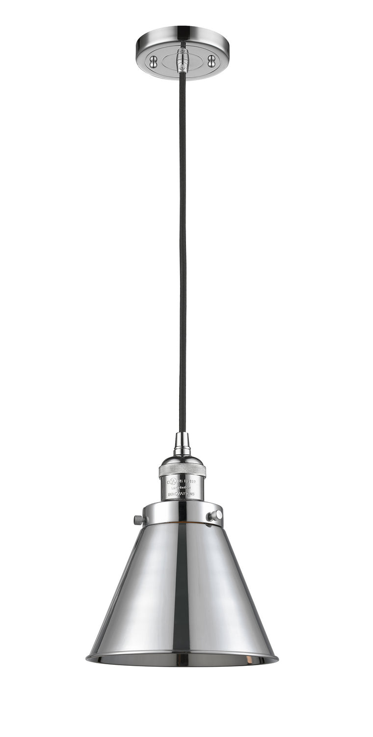 Innovations 201C-PC-M13-PC One Light Mini Pendant, Polished Chrome