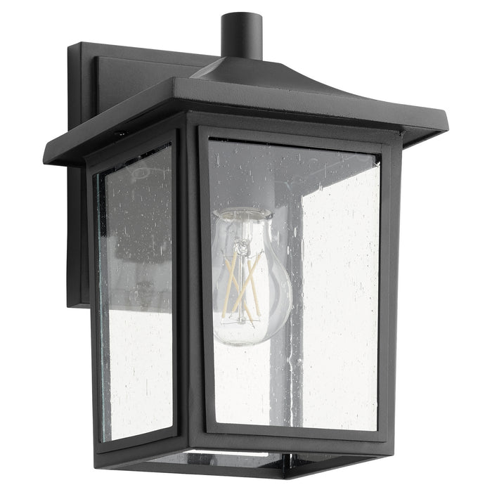 Quorum 707-69 One Light Wall Mount, Textured Black