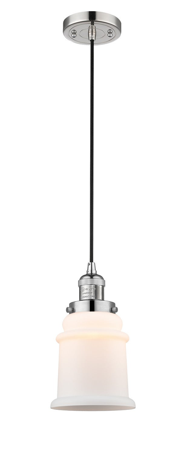 Innovations 201C-PN-G181-LED LED Mini Pendant, Polished Nickel