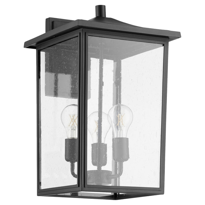 Quorum 722-11-69 Three Light Wall Mount, Textured Black