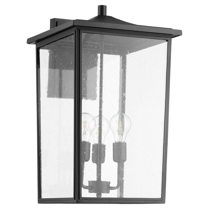 Quorum 722-13-69 Three Light Wall Mount, Textured Black