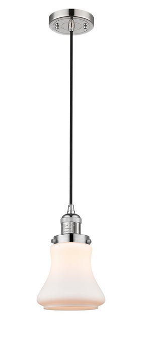 Innovations 201C-PN-G191-LED LED Mini Pendant, Polished Nickel