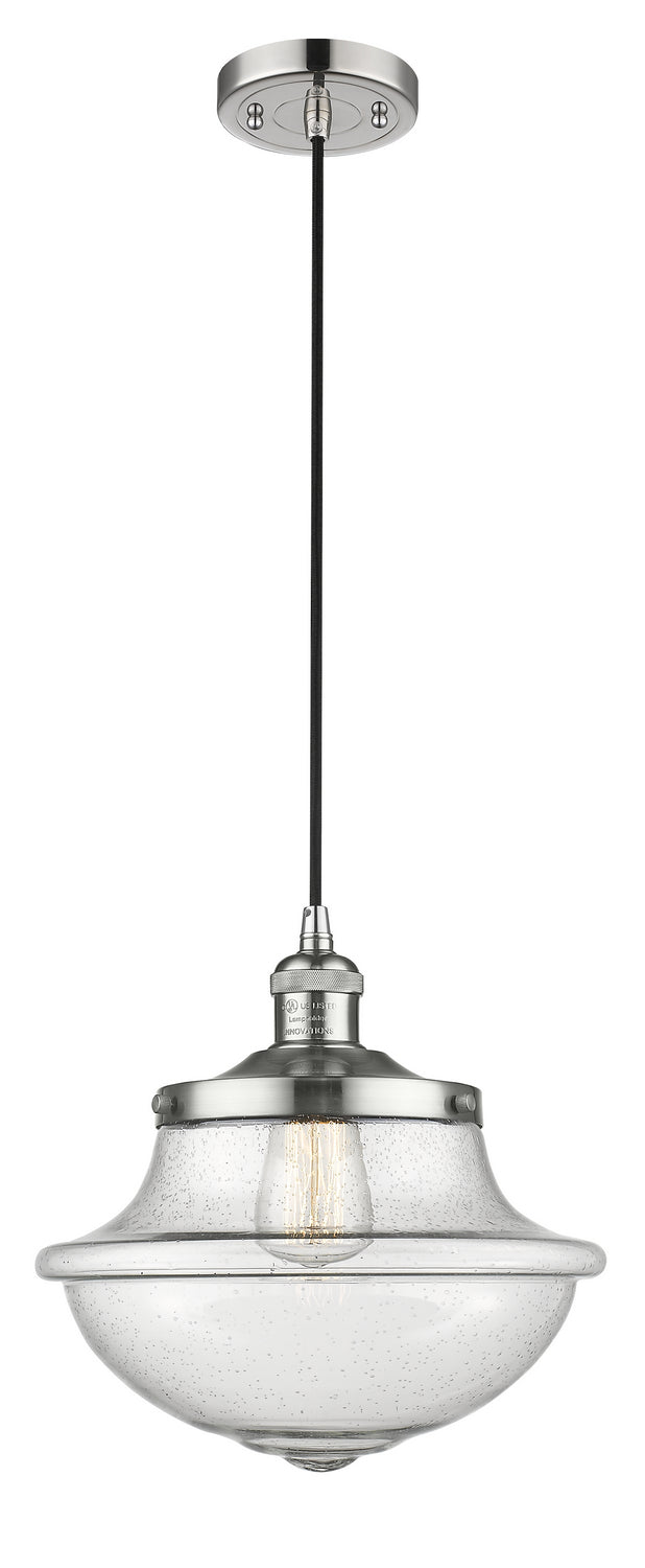 Innovations 201C-PN-G544 One Light Mini Pendant, Polished Nickel