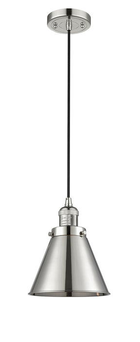 Innovations 201C-PN-M13-PN One Light Mini Pendant, Polished Nickel