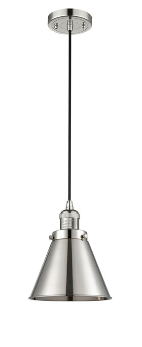 Innovations 201C-PN-M13-PN-LED LED Mini Pendant, Polished Nickel