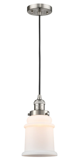 Innovations 201C-SN-G181-LED LED Mini Pendant, Brushed Satin Nickel