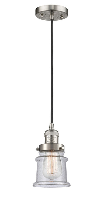 Innovations 201C-SN-G184S-LED LED Mini Pendant, Brushed Satin Nickel