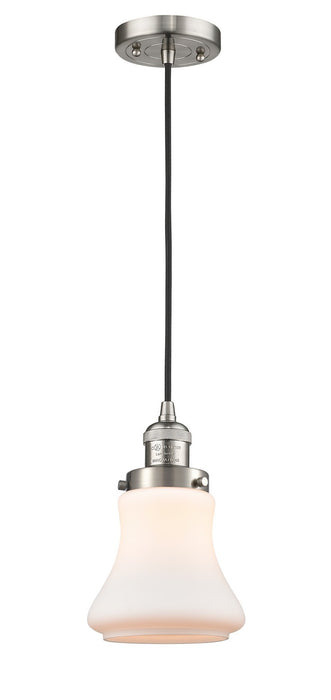 Innovations 201C-SN-G191-LED LED Mini Pendant, Brushed Satin Nickel