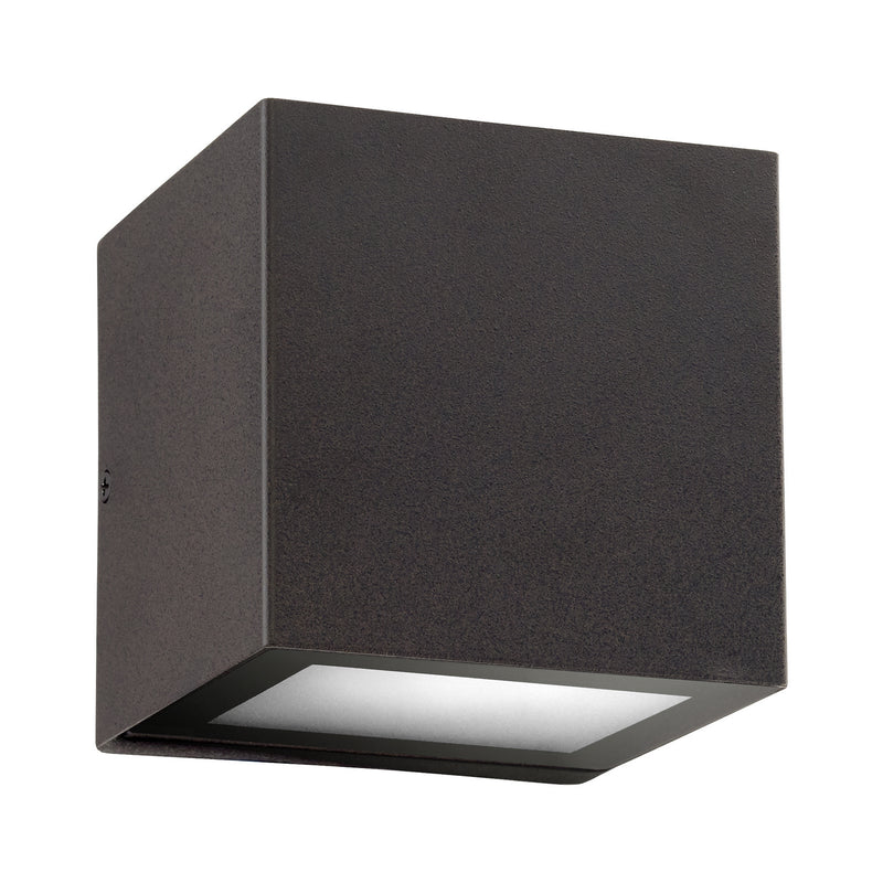Quorum 977-2-86 LED Outdoor Wall Lantern, Oiled Bronze
