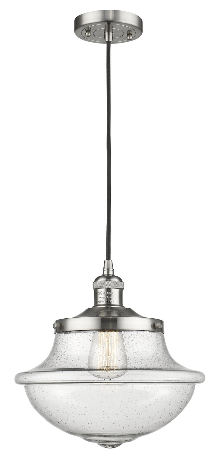 Innovations 201C-SN-G544 One Light Mini Pendant, Brushed Satin Nickel